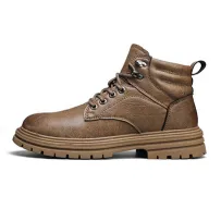 BRITISH STYLE CASUAL LEATHER MEN'S SHOES GB-9929